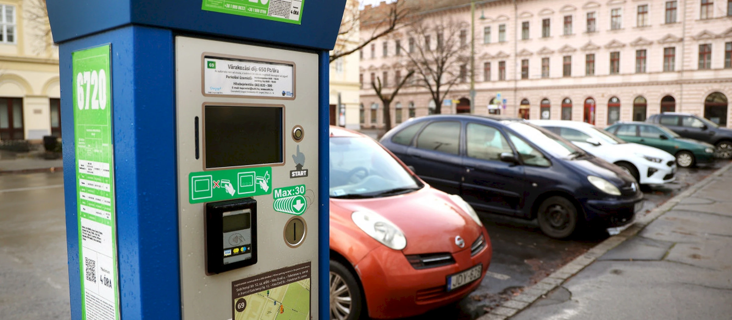 parkoló automata budapesten